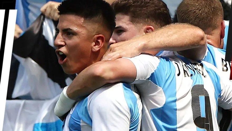 La Selección argentina Sub 23 venció a Irak y enderezó su camino en los Juegos Olímpicos