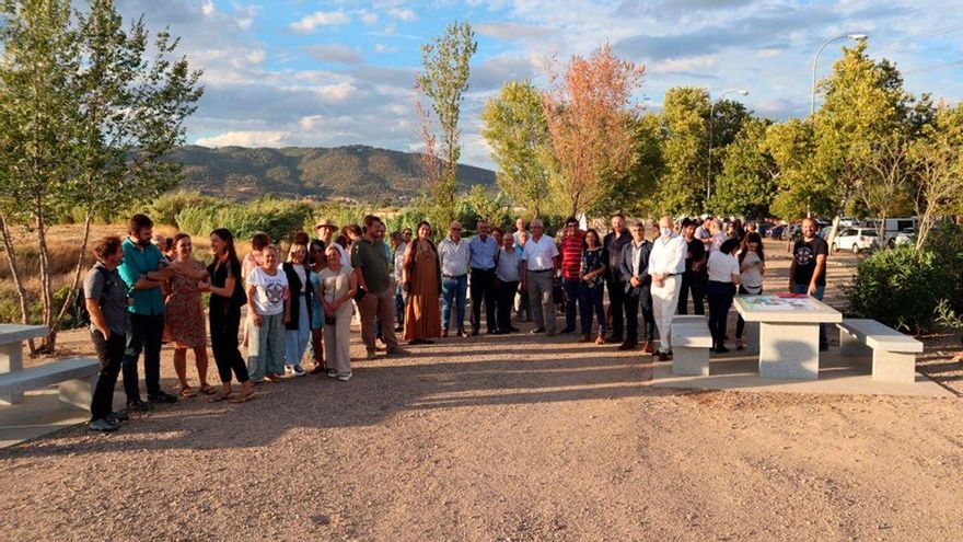 El barrio de Las Palmeras estrena un merendero dentro del proyecto europeo In-Habit