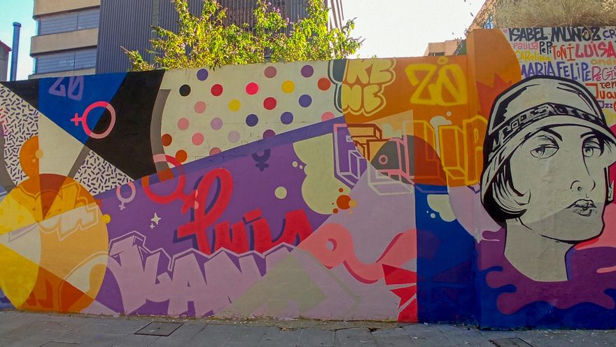 Un mural en Guadalajara rinde homenaje a las mujeres que dejaron huella en la historia