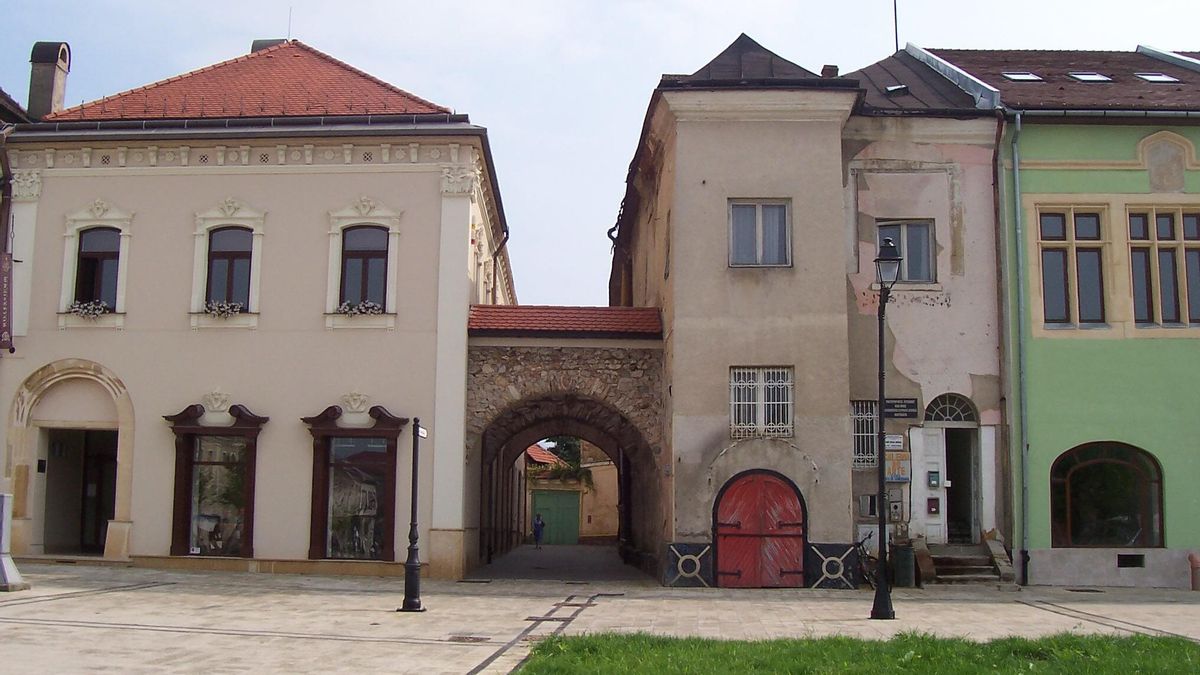 Centro histórico de Baia Mare.