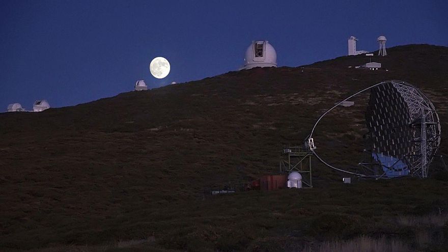 Telescopios del Observatorio del Roque de Los Muchachos, en las cumbres de Garafía. LPA