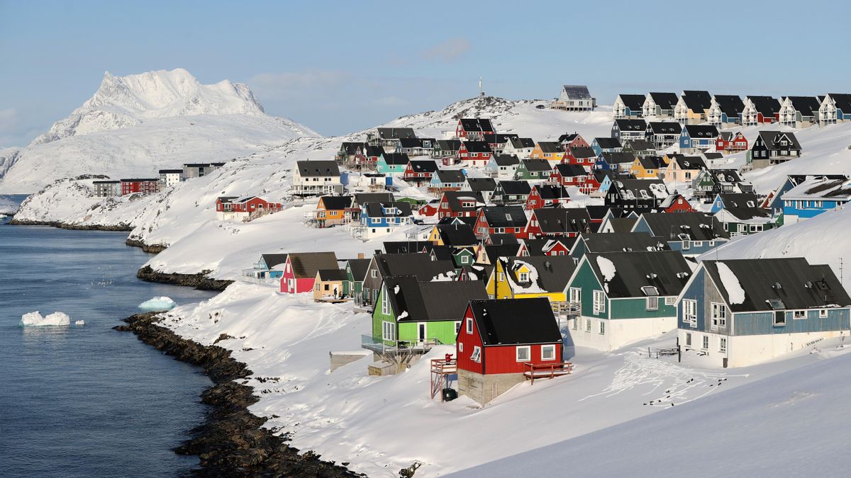 Imagen de Nuuk en Groenlandia.
