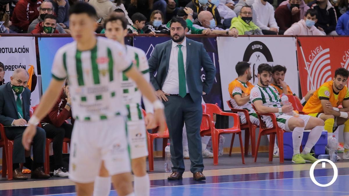 Partido disputado entre el Córdoba Patrimonio y el Fútbol Emotion Zaragoza