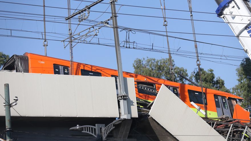 López Obrador decreta duelo nacional de tres días por accidente en el metro