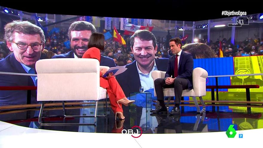 'El Objetivo' (12.9%) lidera con la entrevista a García Egea en otro día de récords para 'El Intermedio' y laSexta