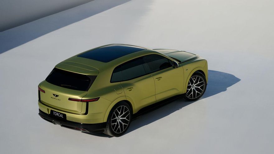 Parte trasera del Bentley Torcal