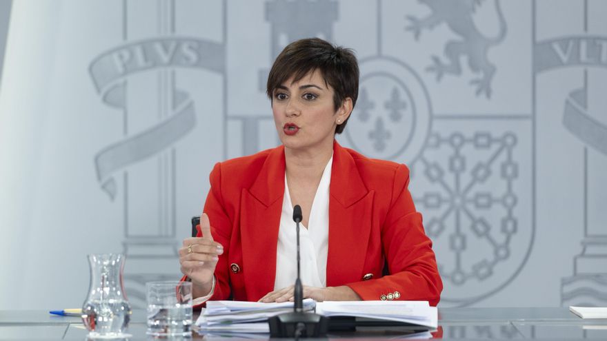 La ministra Portavoz, Isabel Rodríguez.