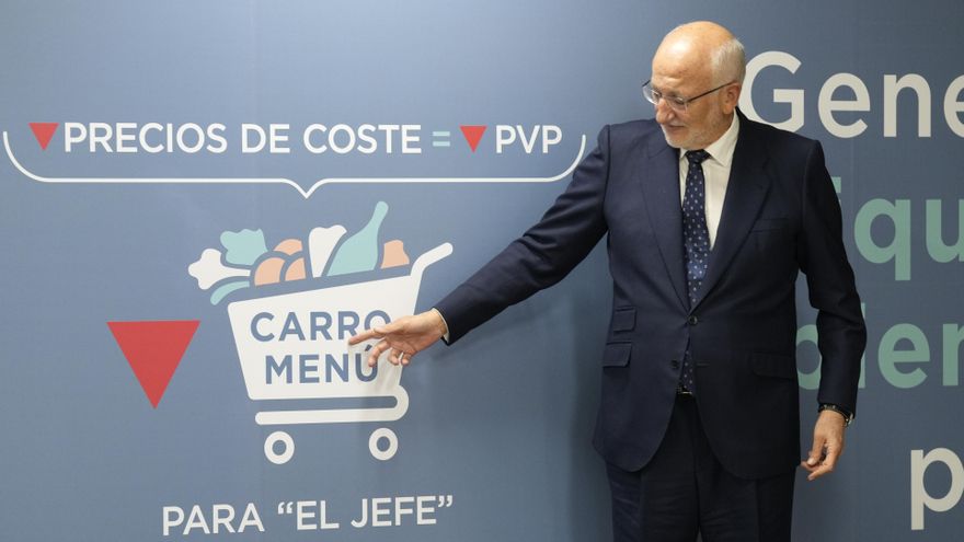 El presidente de Mercadona, Juan Roig.