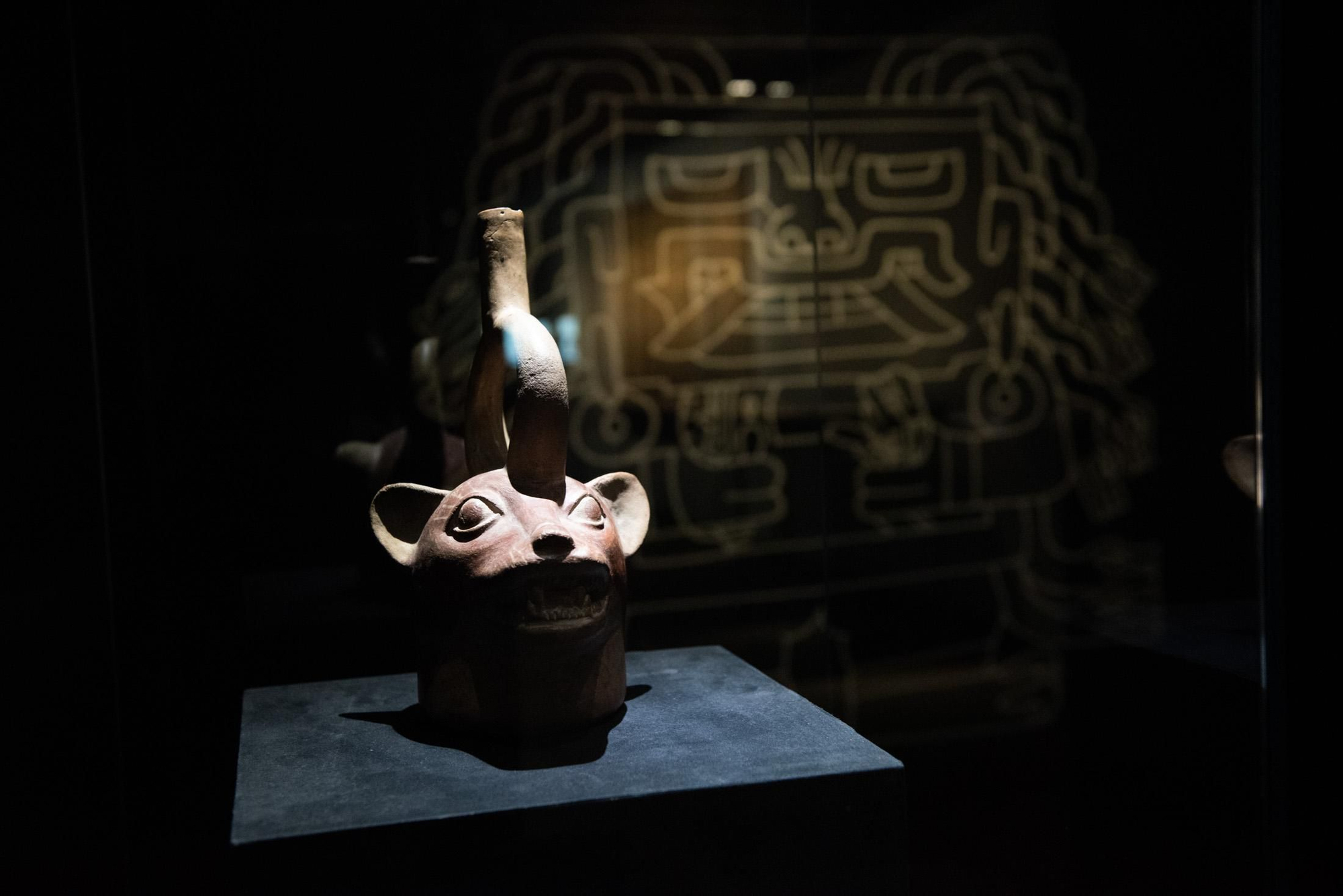 Exposición 'Los imperios perdidos: Perú milenario' en el Espacio Cultural  de CajaCanarias de Santa Cruz de La Palma. Foto: Fundación CajaCanarias/Carlos Aciego