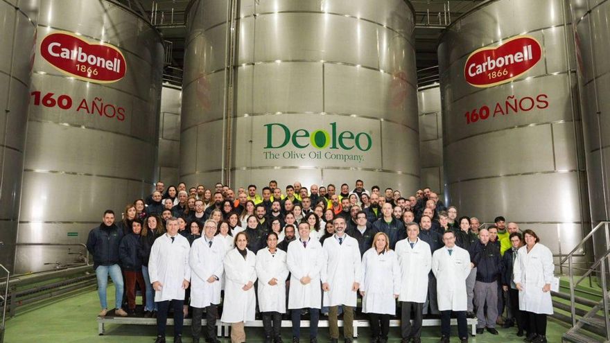 Deoleo celebra desde su planta en Córdoba el 160 aniversario de la marca Carbonell