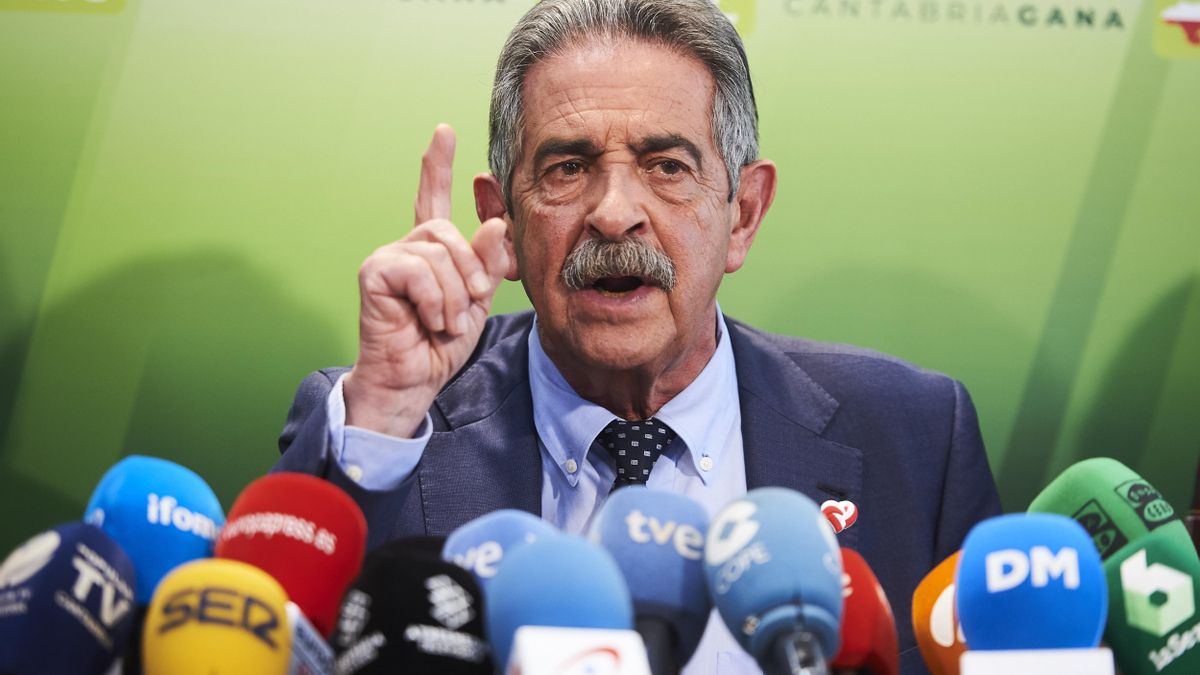 El presidente de Cantabria y líder del PRC, Miguel Ángel Revilla