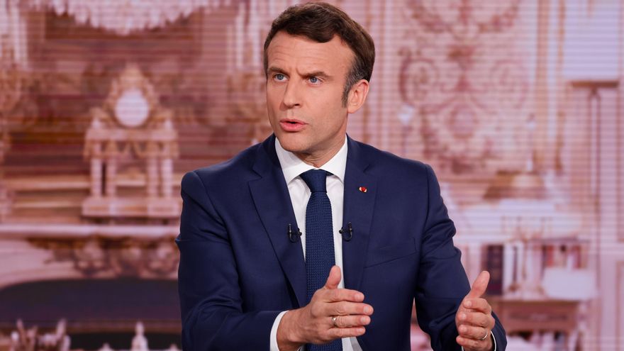 El presidente francés, Emmanuel Macron, en una fotografía de ayer. EFE/EPA/LUDOVIC MARIN