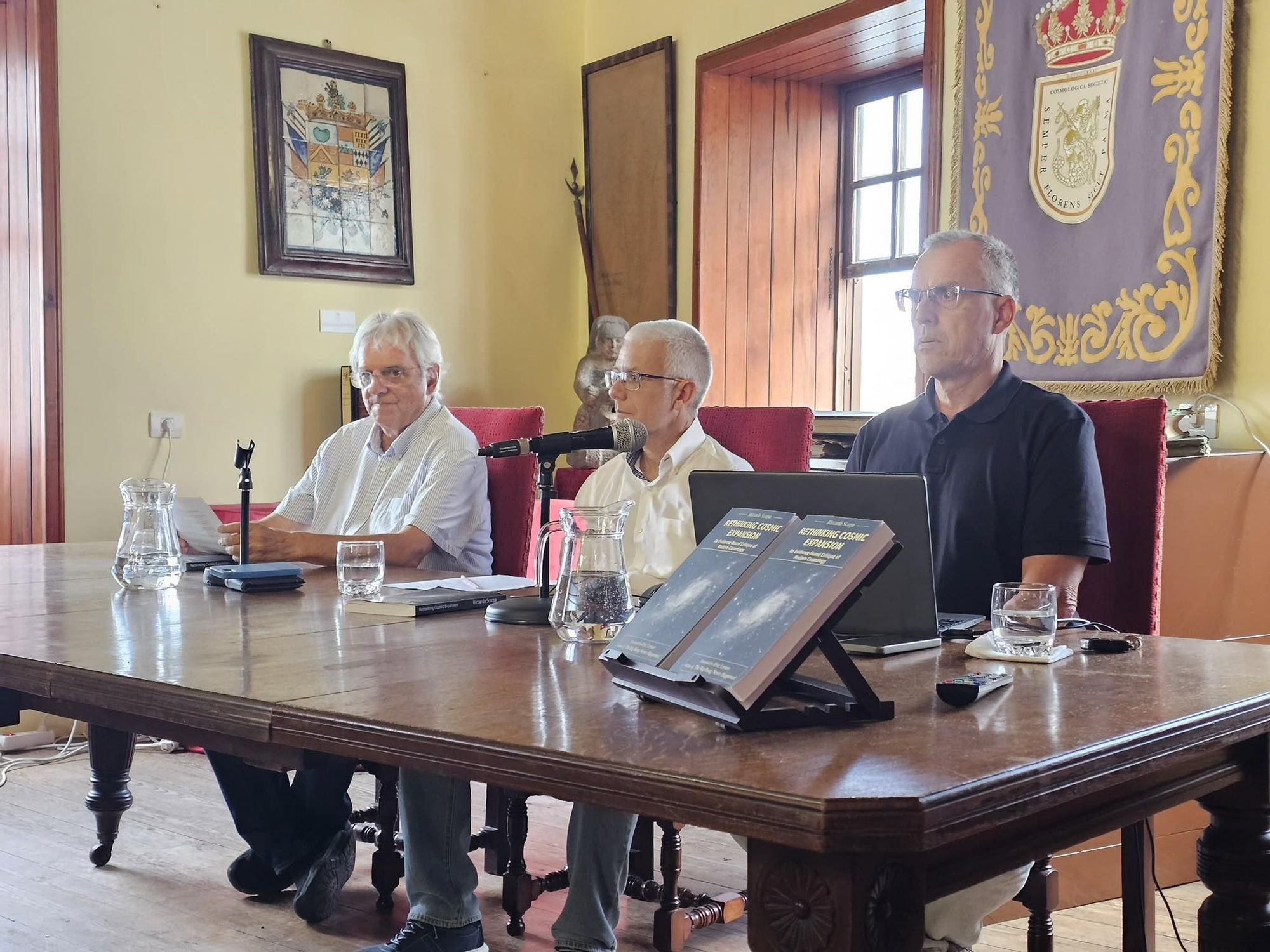 Presentación del libro de Riccardo Scarpa.
