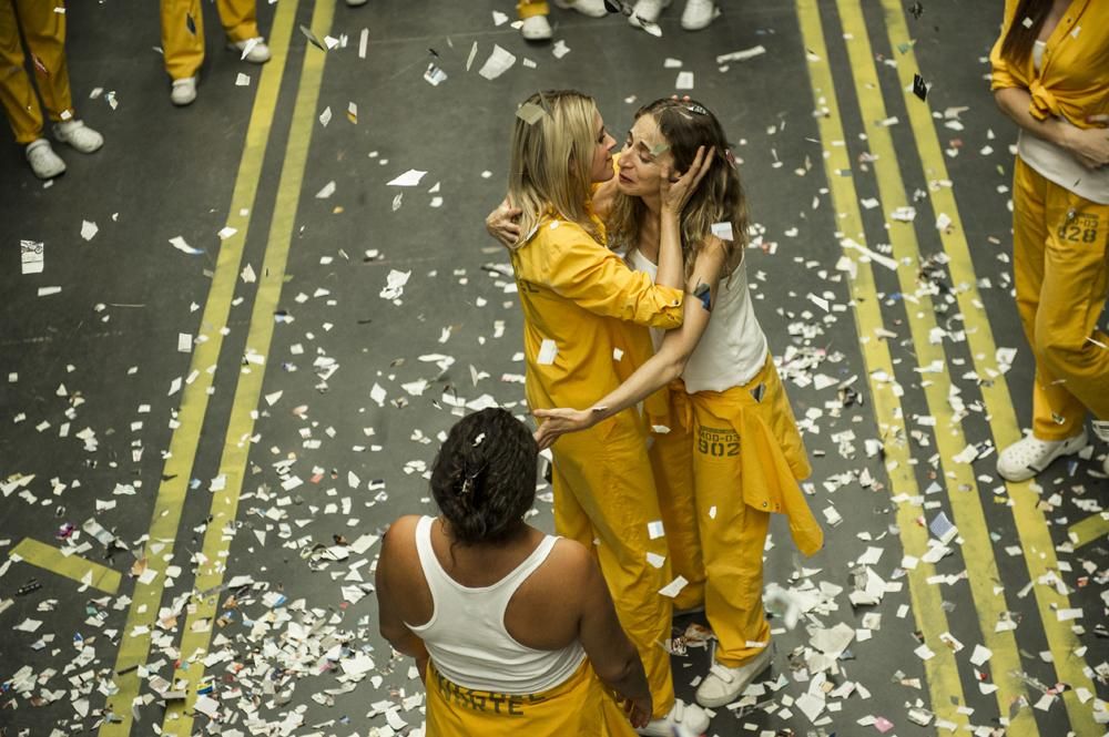 Fotogalería: Las imágenes de la vuelta de Maggie Civantos a la cárcel de Vis a Vis