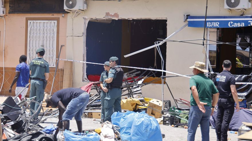 Una explosión en un bar de la pedanía murciana de Lo Pagán causa 17 heridos, tres de ellos muy graves