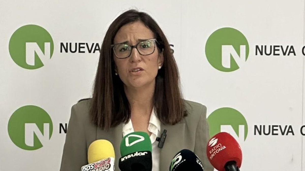 Imagen de archivo de la diputada de Nueva Canarias-Bloque Canarista (NC-BC) Natalia Santana.