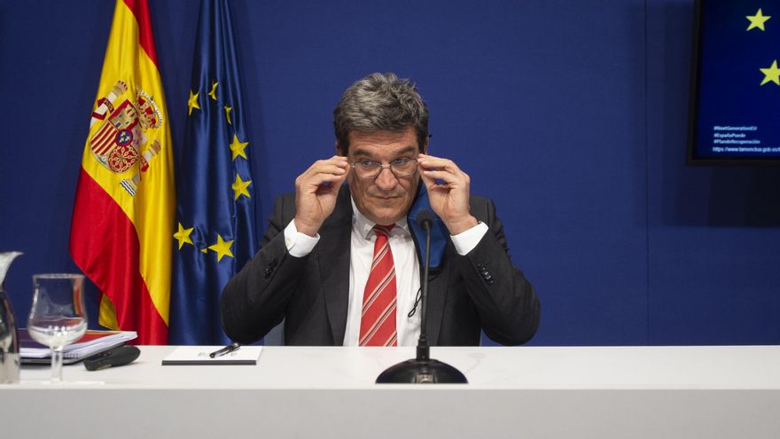El ministro de Inclusión, Seguridad Social y Migraciones, José Luis Escrivá