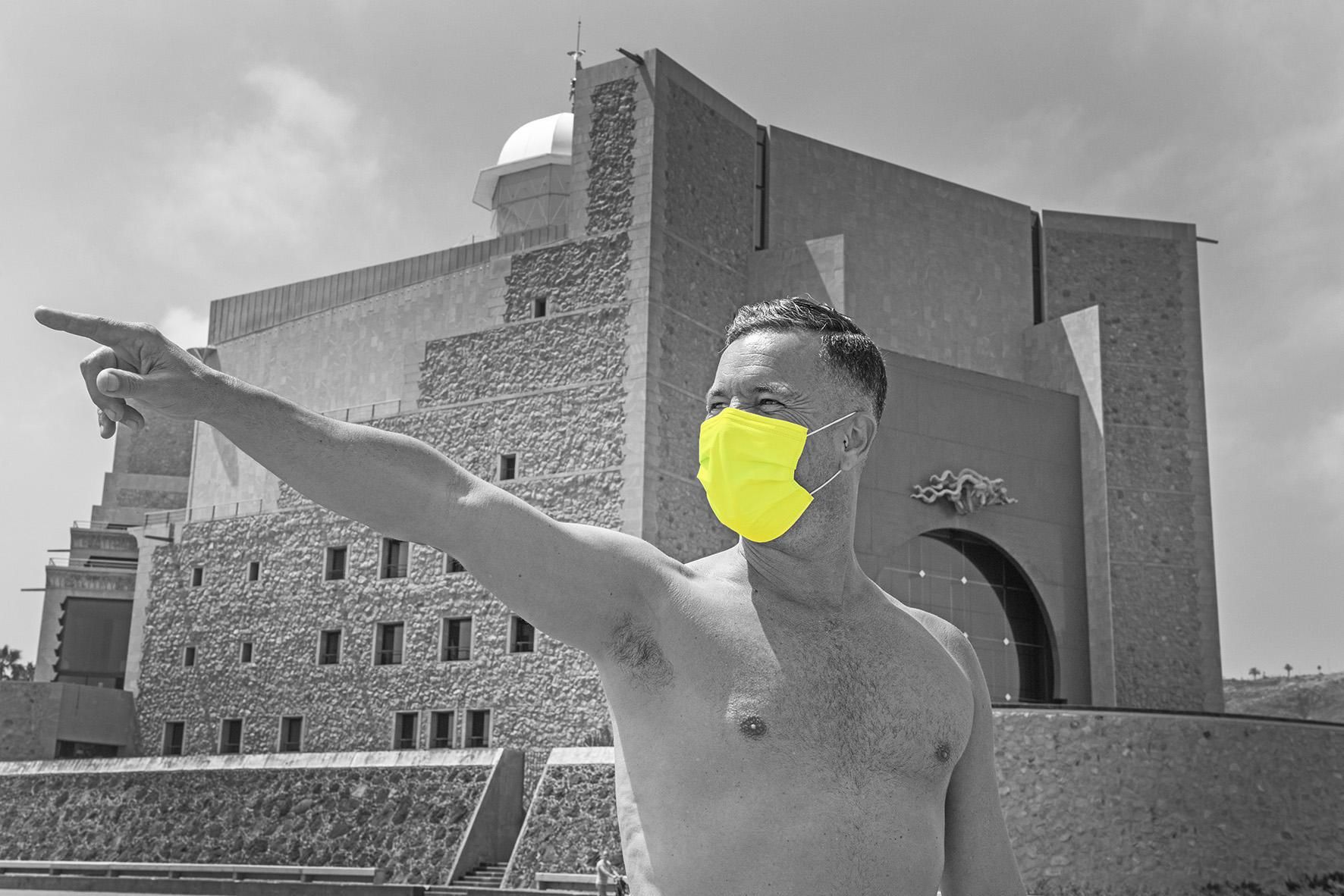 Juanjo Tejera, maquillador. (LEANDRO BETANCOR)