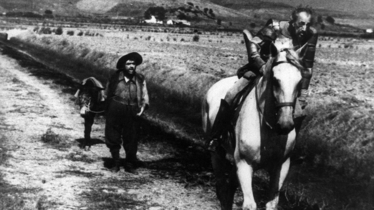 Fotograma de El Quijote de Orson Welles