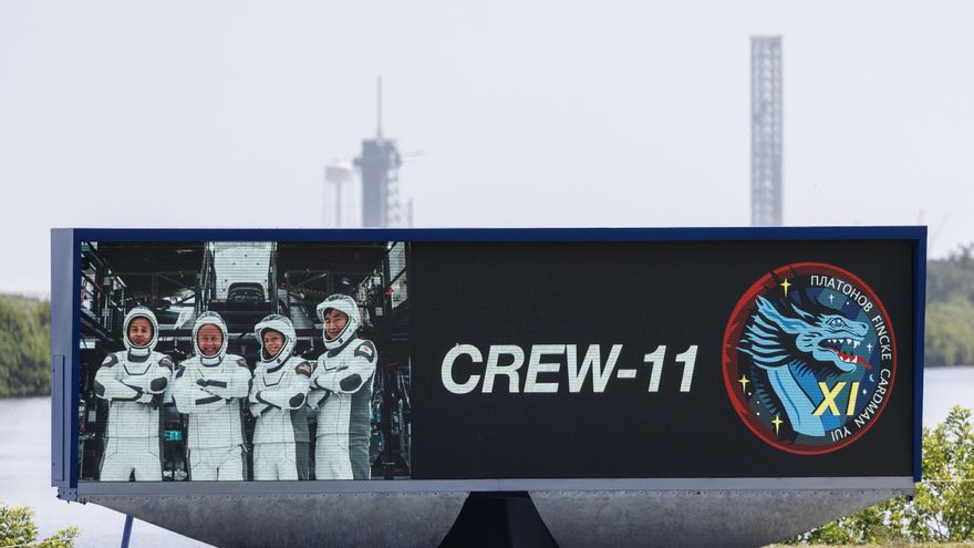 La NASA adelanta el regreso de cuatro tripulantes de la estación espacial por la enfermedad de uno de los astronautas