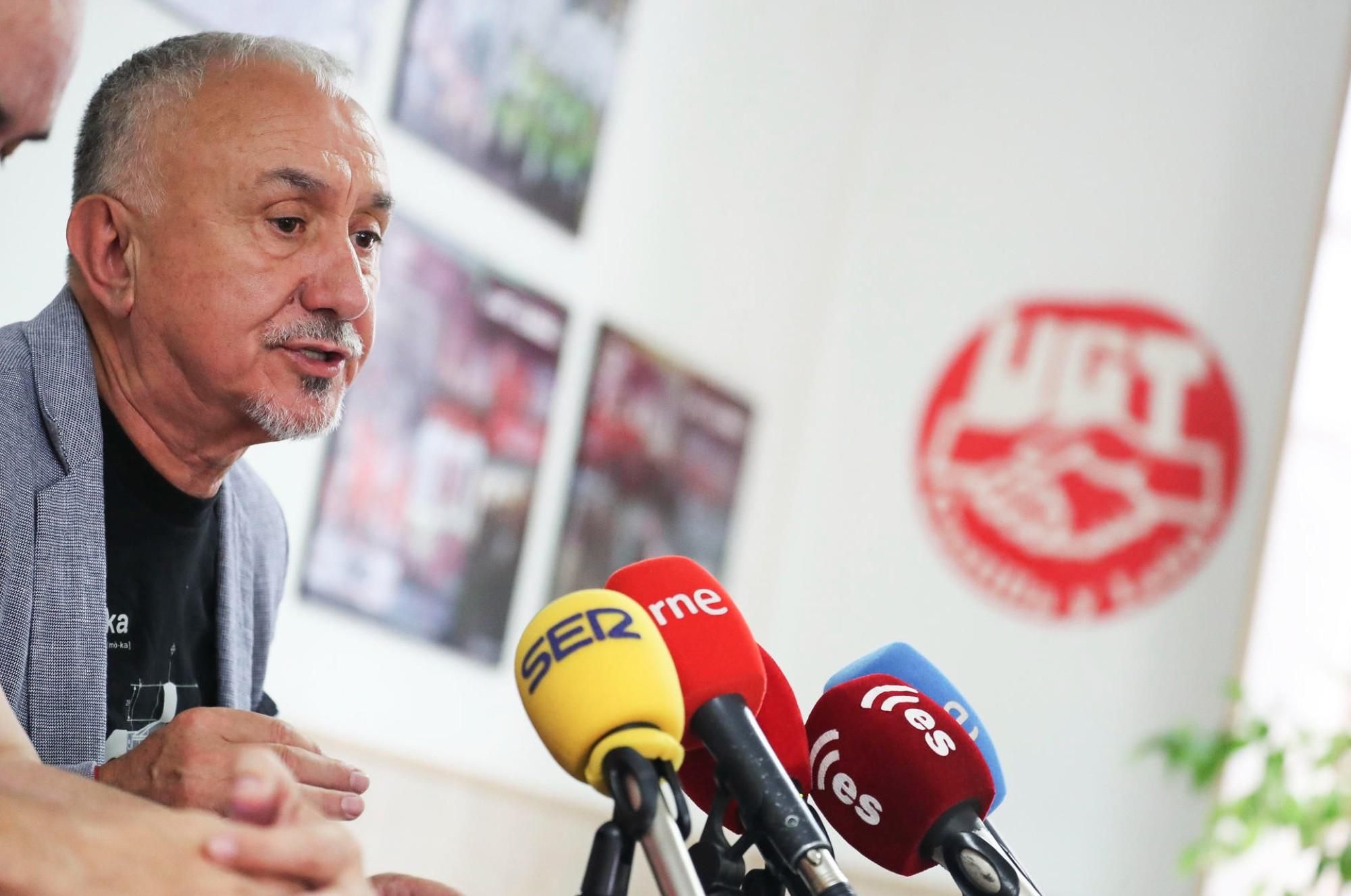 El secretario general de UGT, Pepe Álvarez.