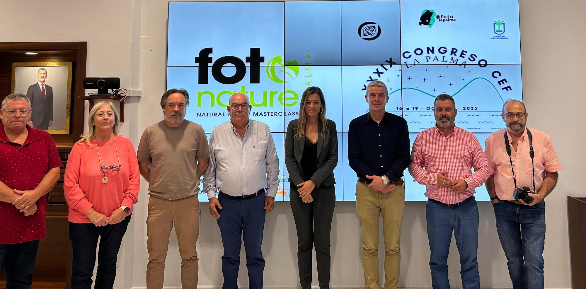 La Palma reúne a más de 200 fotógrafos en el XXXIX Congreso Anual de la Confederación Española de Fotografía.