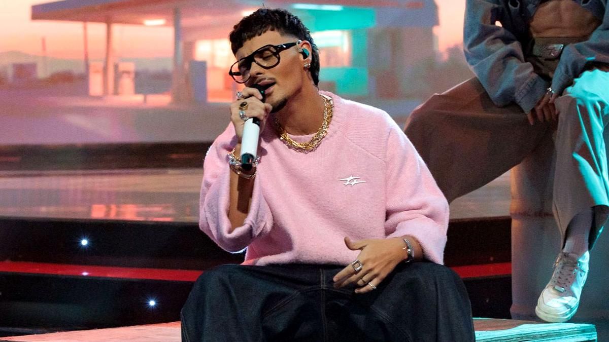 Abraham Mateo en el especial de Nochebuena en RTVE