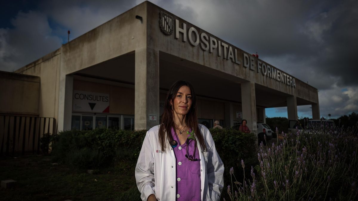 La médica, que llegó a la isla desde Madrid, lamenta la especulación que hay en torno a la vivienda.