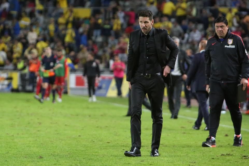 Partido entre la UD Las Palmas y el Atlético de Madrid. (ALEJANDRO RAMOS)