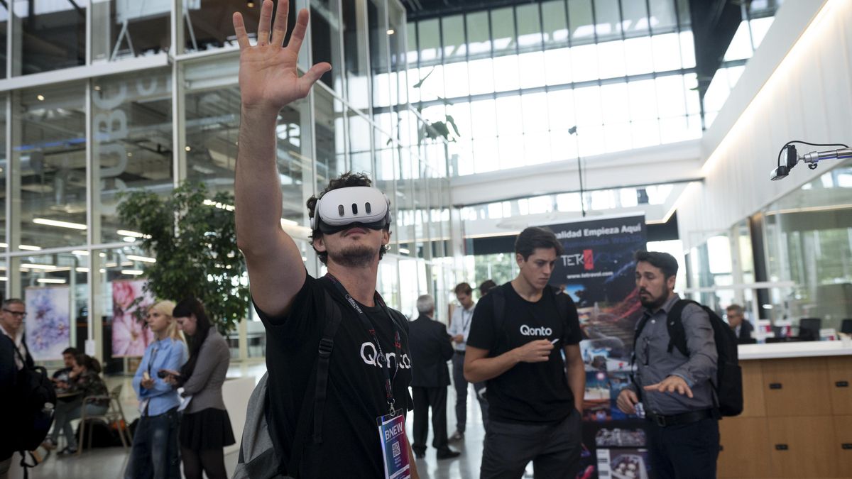 Realidad virtual el BNEW 2024