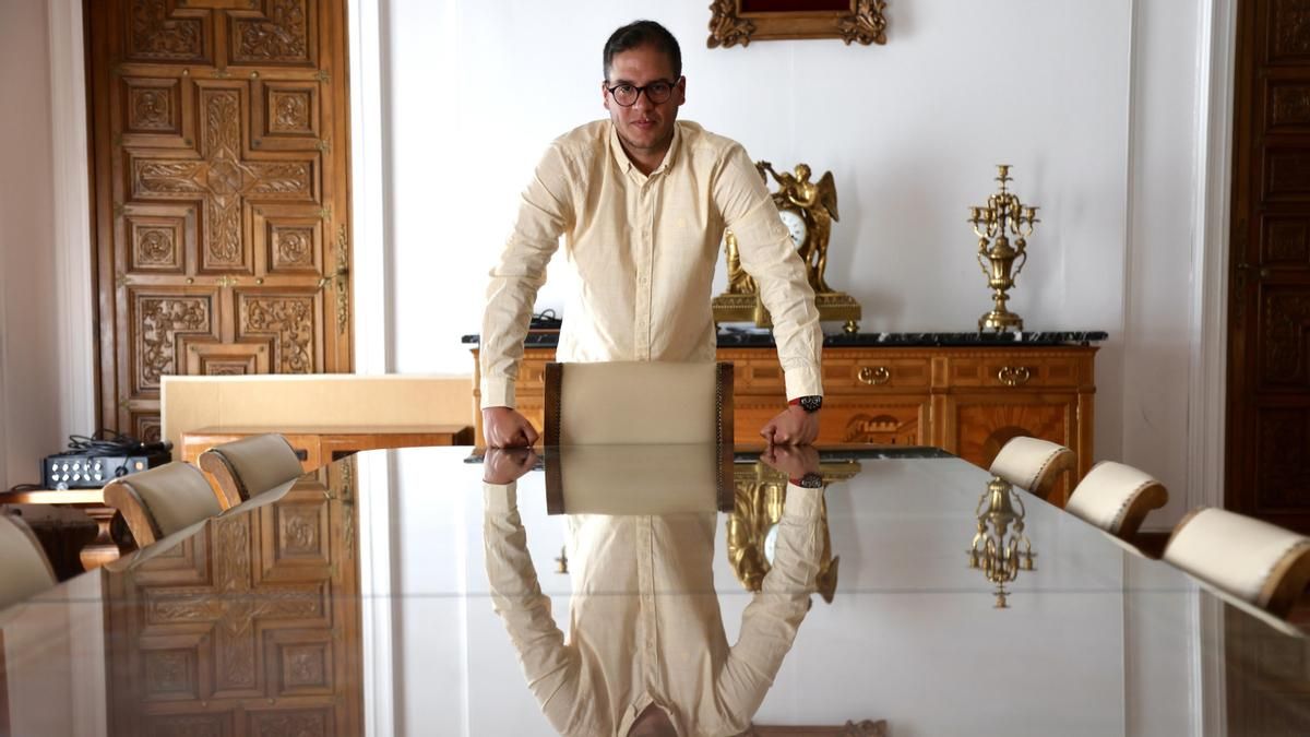 El candidato de IU a la alcaldía de Zamora para 2027, Pablo Novo.