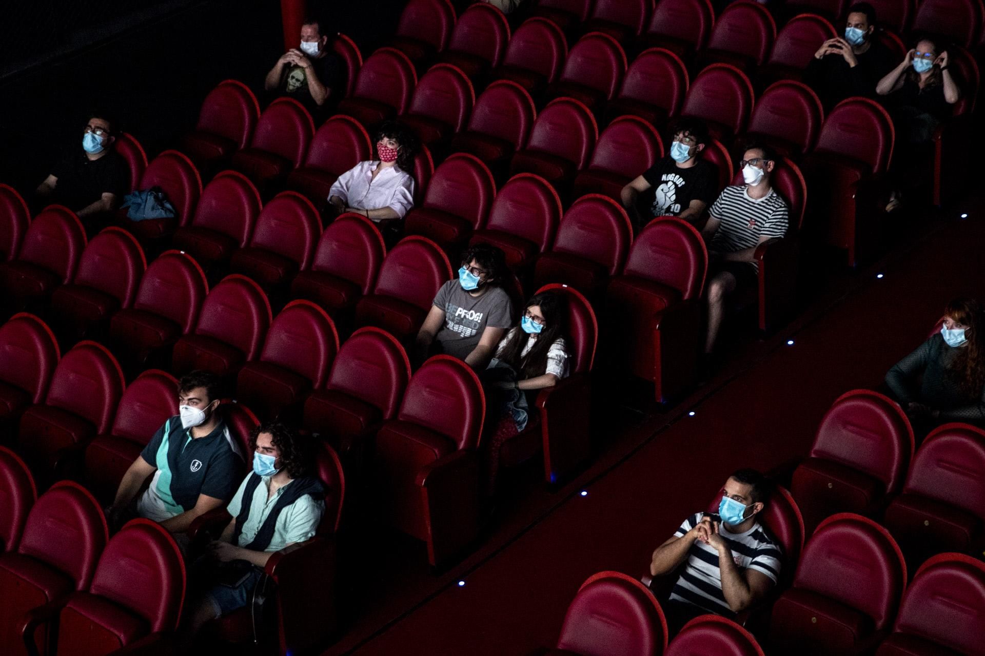 Los cines Doré en junio de 2020. Foto: GTRES.