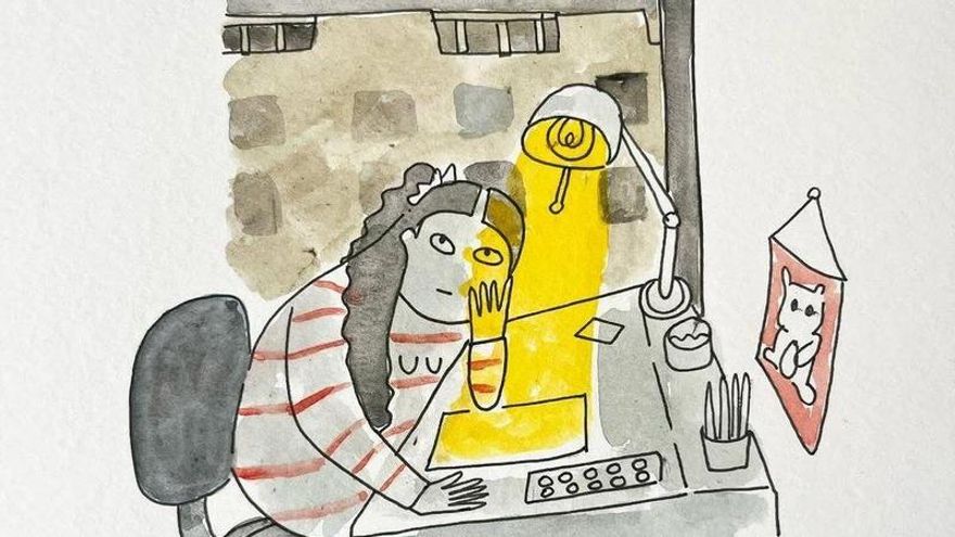 Muere la ilustradora vitoriana Amaia Arrazola, autora de obras como 'Wabi sabi', 'El meteorito' o 'Totoro y yo'