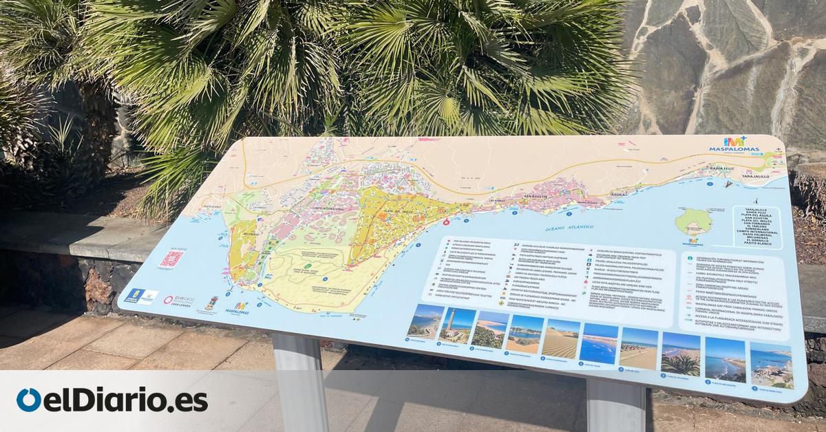 El Consorcio Maspalomas Gran Canaria instala una red de mapas turísticos para mejorar la orientación de visitantes y residentes