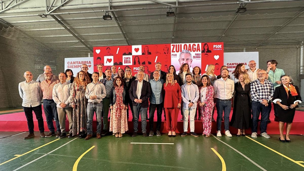 Presentación de la candidatura autonómica del PSOE