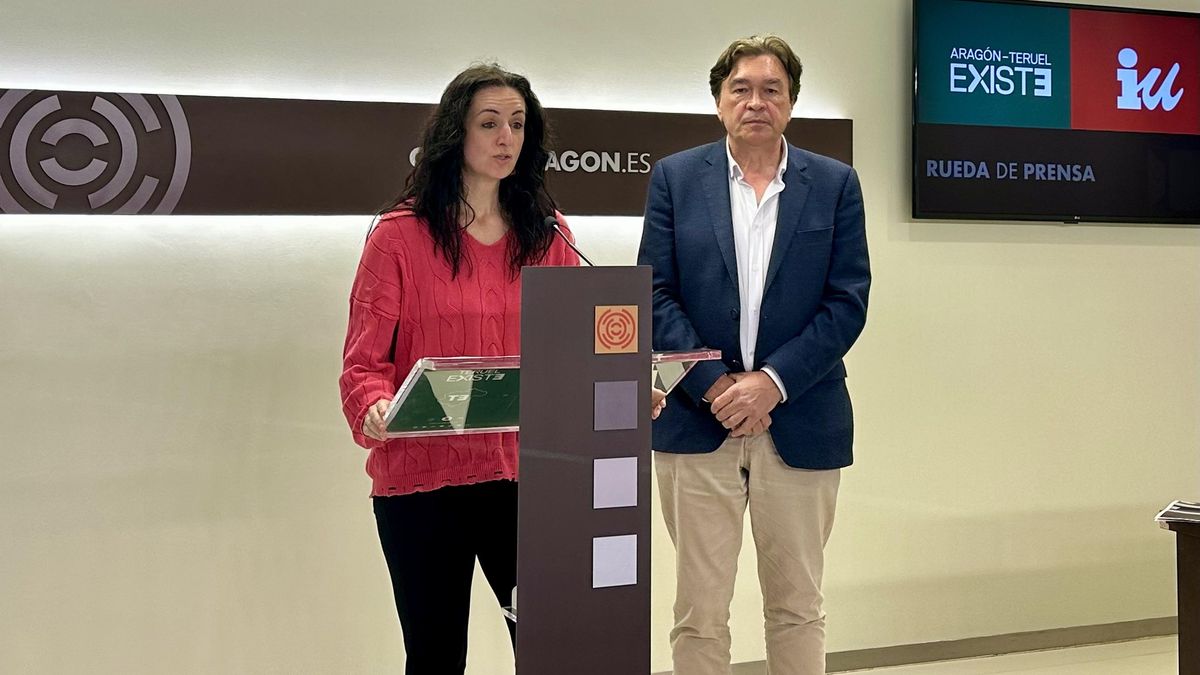 Izquierda Unida y Teruel Existe llegarán hasta el Constitucional por el recorte de su financiación en las Cortes de Aragón