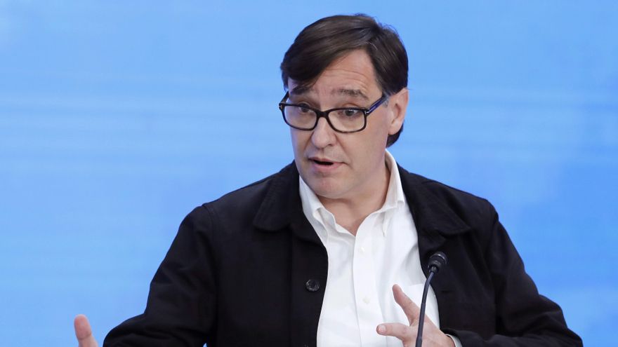 El líder del PSC en el Parlament de Cataluña, Salvador Illa. EFE/ Andreu Dalmau/Archivo