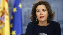 Soraya Sáenz de Santamaría, vicepresidenta del Gobierno.