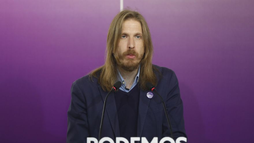 El coordinador general de Podemos en Castilla y León, Pablo Fernández.