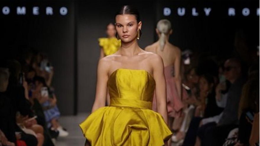 Duly Romero en la Moscow Fashion Week