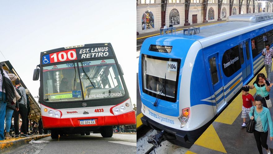 El Gobierno propuso subir en febrero el boleto mínimo de colectivo a $270 y el de tren a $130 en el AMBA