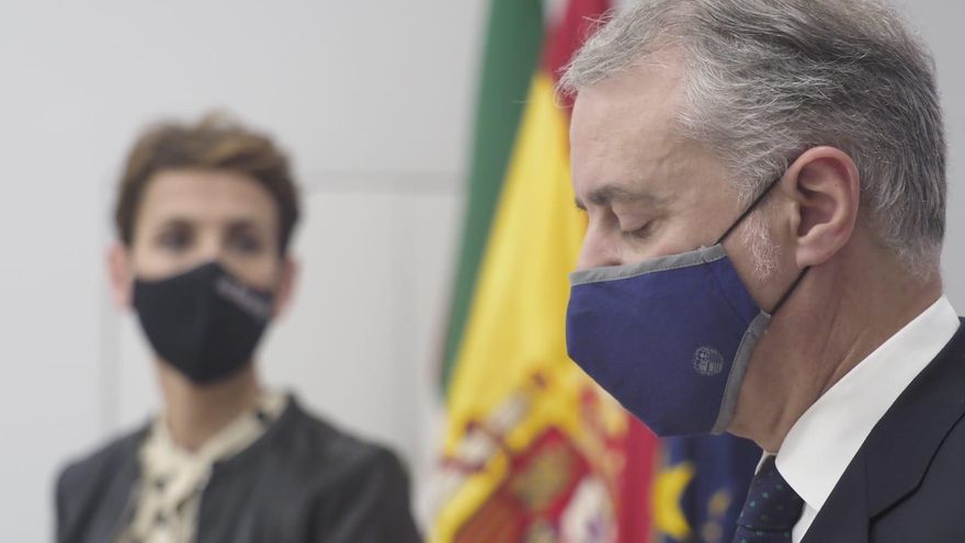 Un mes desde que Urkullu auguró el fin de la ola: 157.000 positivos y un 97% más de ocupación hospitalaria