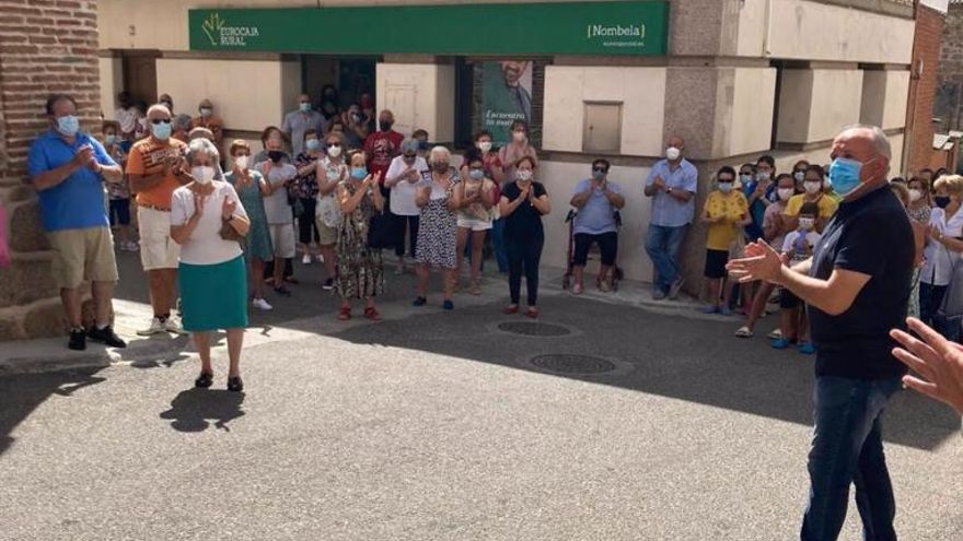 Minuto de silencio en Nombela