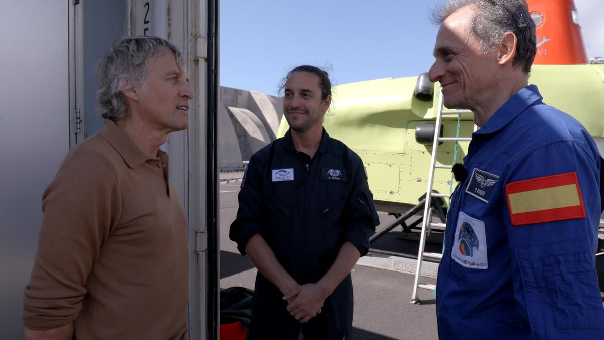 Imagen de la docuserie 'Calleja en el espacio'