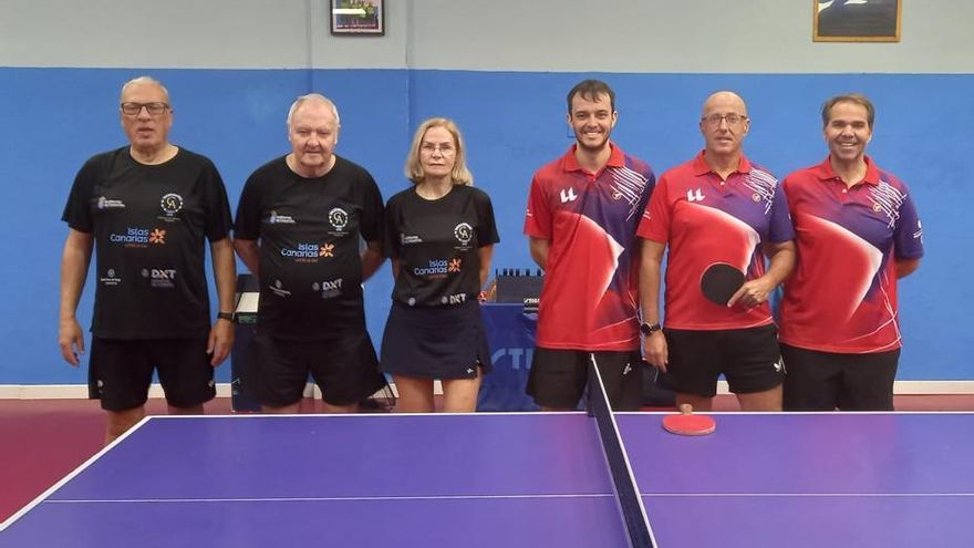 Doble victoria de los equipos del Círculo en las ligas nacionales de tenis de mesa