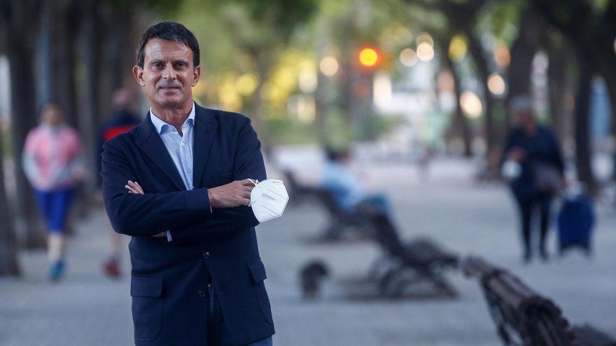 El ex primer ministro de Francia y presidente del grupo municipal Barcelona pel Canvi (BCNxCanvi), Manuel Valls. EFE/Quique Garcia/Archivo