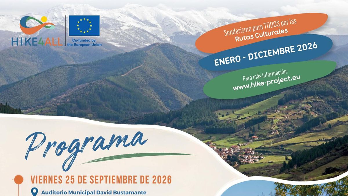 La Fundación Camino Lebaniego organiza el 25 y 26 de septiembre diferentes actividades de senderismo accesible