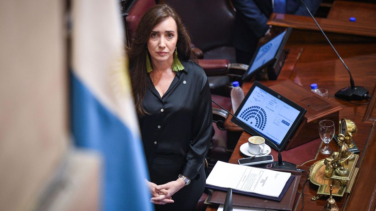 Victoria Villarruel presidió la sesión
