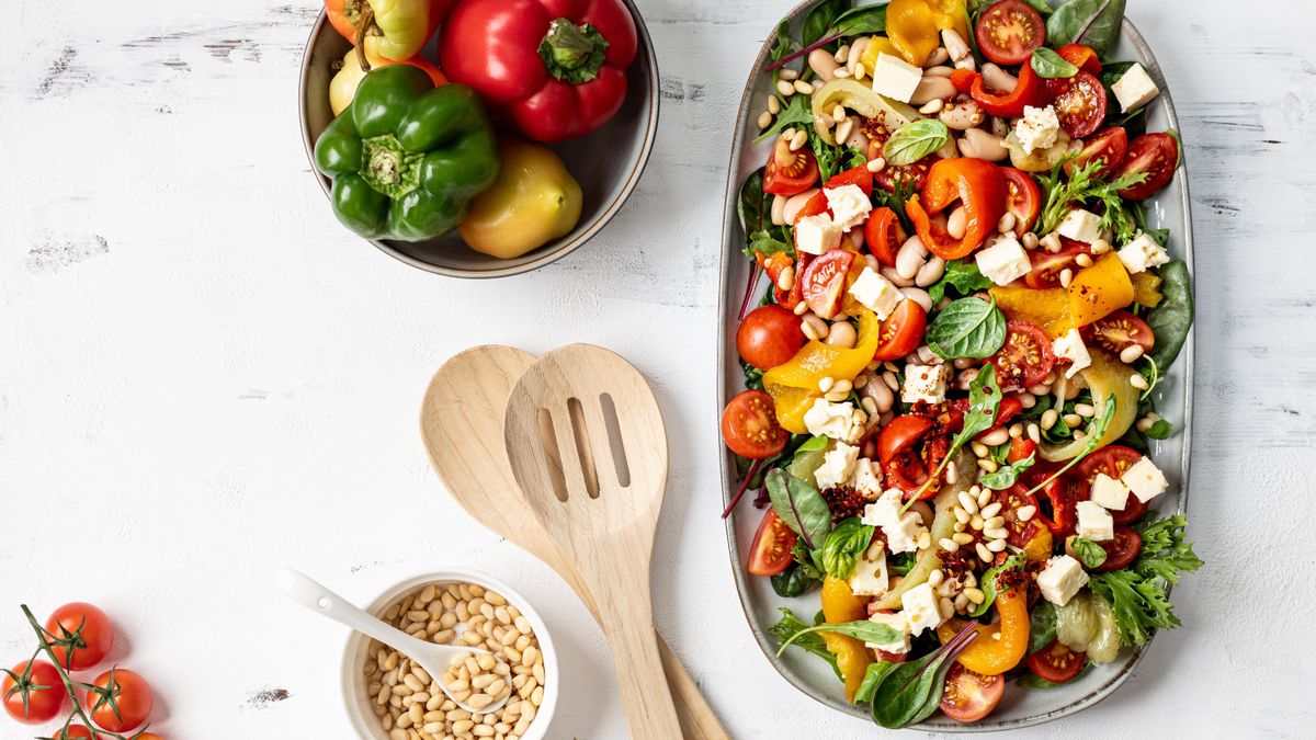 El pimiento aportará sabor y carácter a tu ensalada de garbanzos