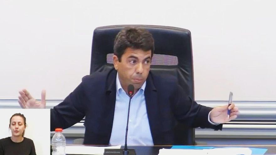 Mazón criticó a un alto funcionario por llegar "tres horas" tarde al Cecopi en la DANA de 2019